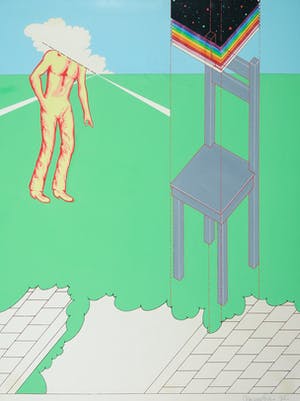 Frans van Eijk - Gemengde techniek op papier, Zonder titel kopen? Bied vanaf 1!