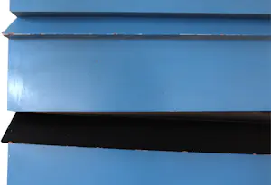 Johan H.W. Blaeke - Wandobject, Blauw 6 / Zwart 2 kopen? Bied vanaf 1!