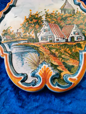 Koninklijke Tichelaar Makkum - Plaquette kopen? Bied vanaf 100!