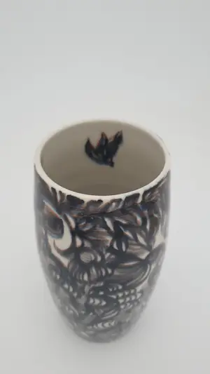 Wieteke van Dort - Vaas handgedraaid en gedecoreerd porselein kopen? Bied vanaf 95!