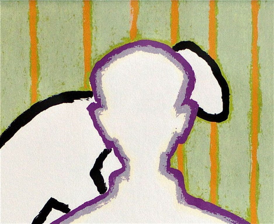 Roger Raveel - Laatste keer - Vader en Zoon, gesigneerde zeefdruk 1990 kopen? Bied vanaf 1!