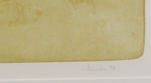 Ernst Hanke - Ernst Hanke: Litho, Feuerlilie - Ingelijst kopen? Bied vanaf 1!