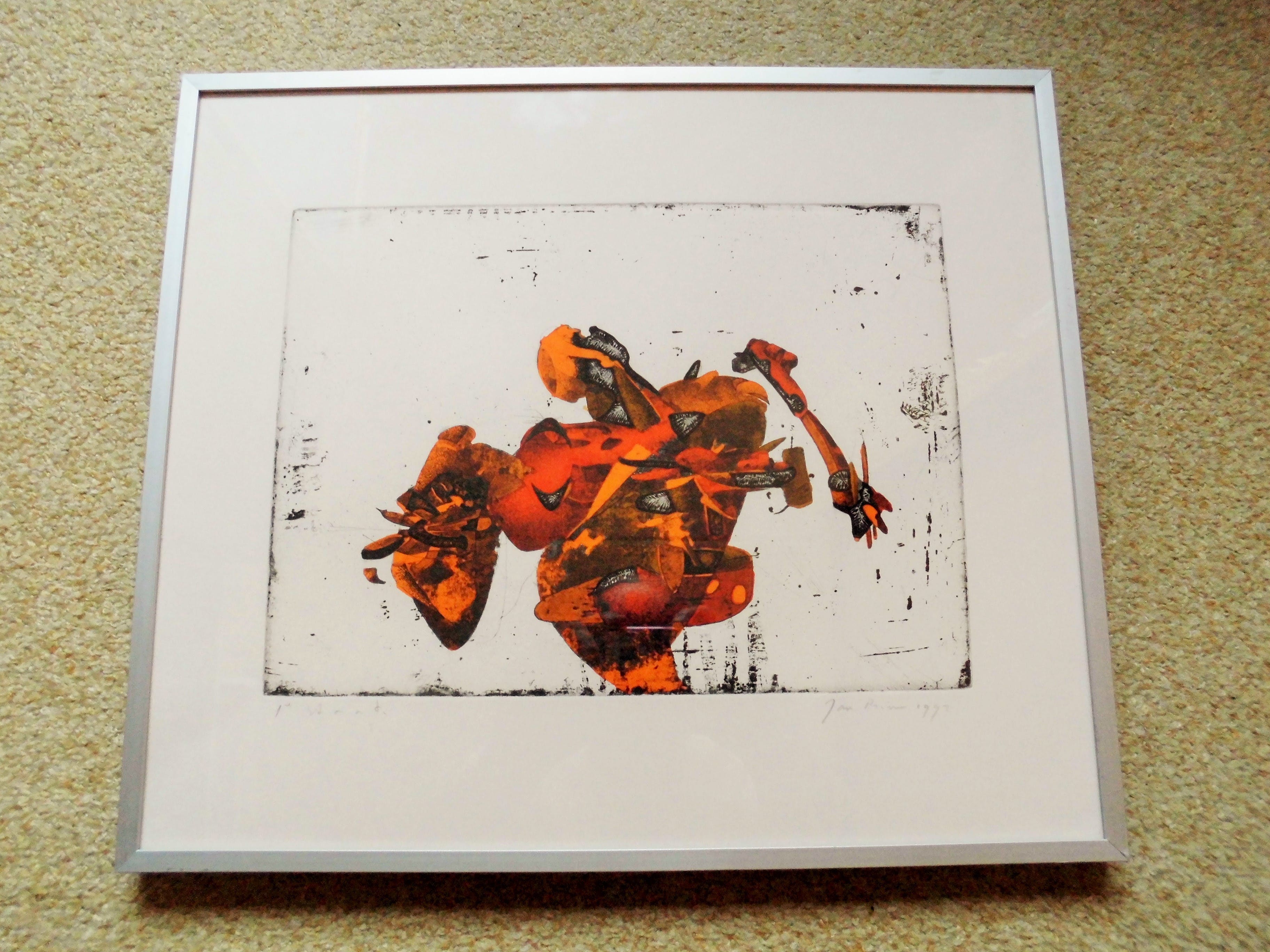 Jan Prins - Ingekleurde Grafiek - Abstract kopen? Bied vanaf 25!