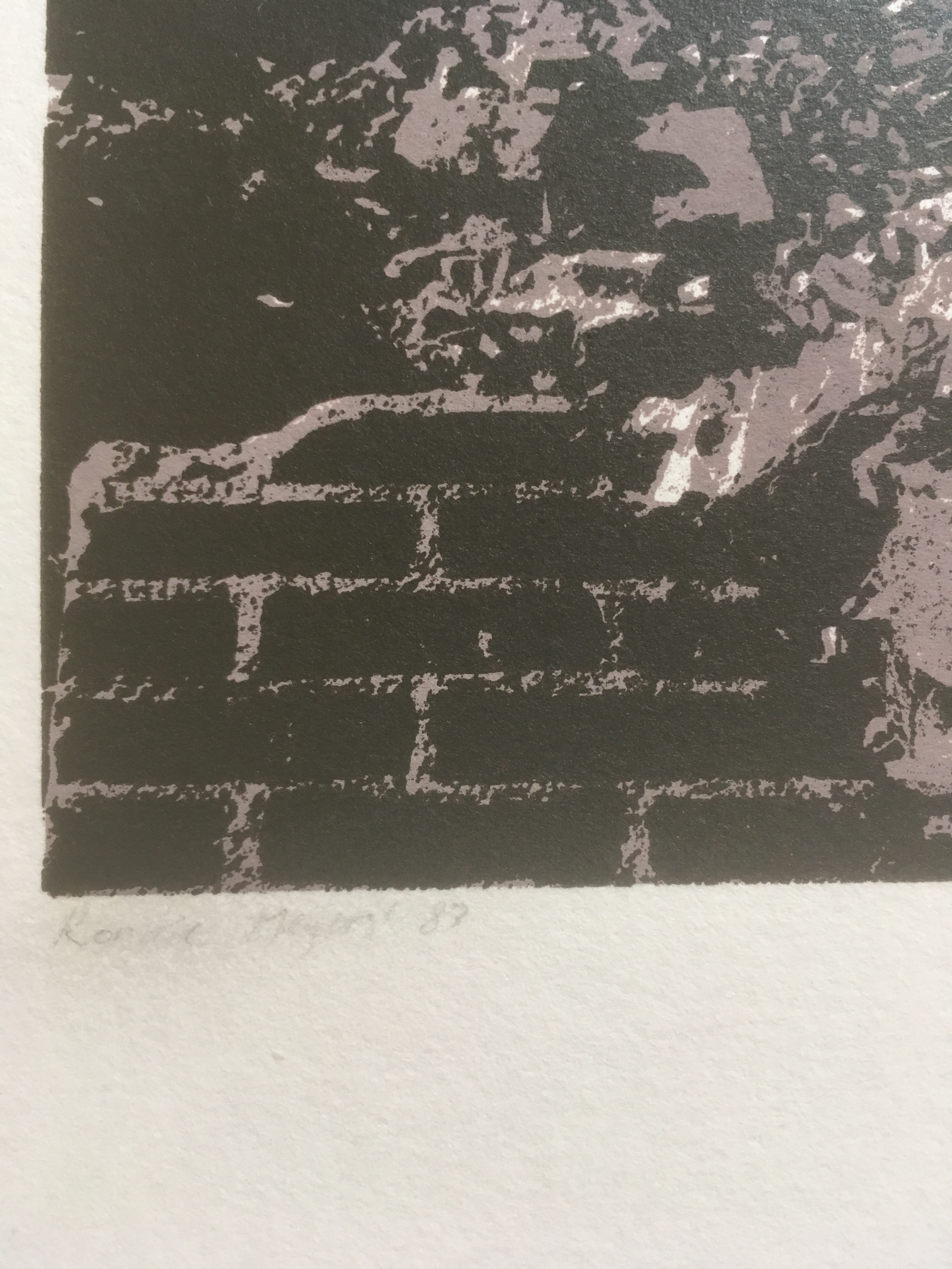 Niet of onleesbaar gesigneerd - Zeefdruk 1983 kopen? Bied vanaf 1!