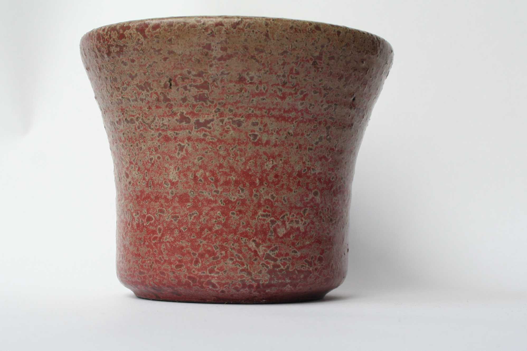 Mobach Keramiek - pot - gedraaid - dik glazuur verkocht voor € 1!