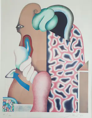 Jörg Remé - Personage - Litho - 1973 - 61/190 kaufen? Bieten Sie von 65!