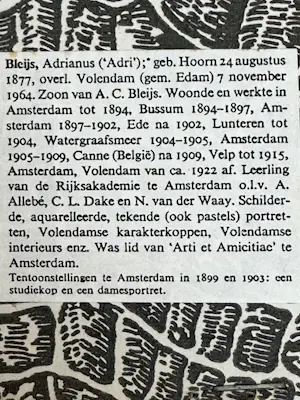 Adri Bleys - Volendams interieur kaufen? Bieten Sie von 39!