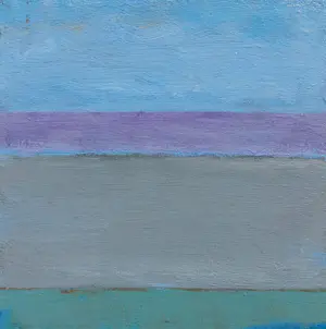 Johan van den Berg - Hoogzomerse dag aan zee, acrylverf op paneel kopen? Bied vanaf 75!