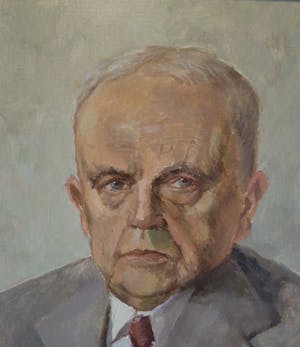 Niet of onleesbaar gesigneerd - Hollandse School 20e eeuw - Portret van een heer kopen? Bied vanaf 1!