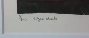 Marjan Smit - Ets, Overslag - Ingelijst kopen? Bied vanaf 80!