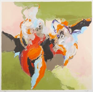 Peter Munnik - Zeefdruk, Zonder titel I - Ingelijst kopen? Bied vanaf 40!