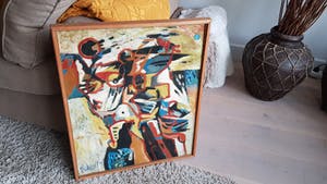 Dirkjan Ribbeling - acryl op doek, gesigneerd kopen? Bied vanaf 145!