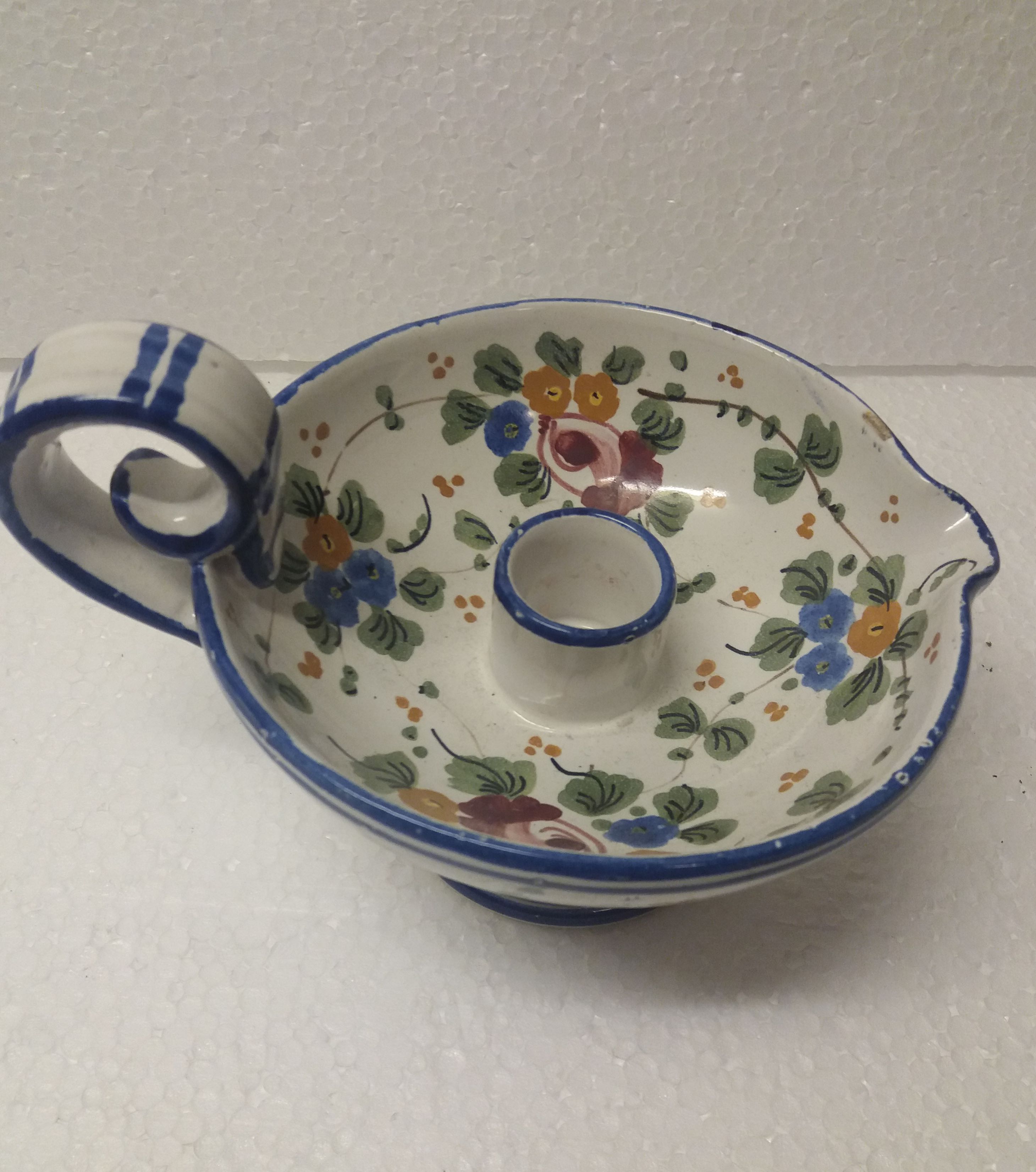 Niet of onleesbaar gesigneerd - Vintage keramische kandelaar houder Castein kopen? Bied vanaf 1!