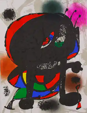 Joan Miro - Originele lithografie vendu pour 80€ !