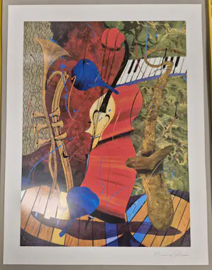 Marcus Glenn - INSTRUMENTS IMITATLNG LIFE SERIGRAPH kopen? Bied vanaf 125!