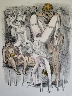 Georges Villa - 9 very rare erotic prints from 'Aphrodite', 1938 kopen? Bied vanaf 150!