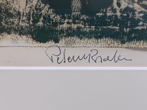 Peter van den Braken - 2 linosnedes kopen? Bied vanaf 55!