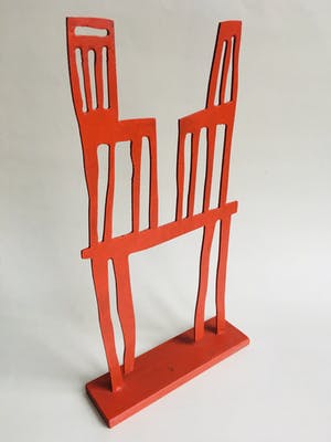 Klaas Gubbels - ijzeren beeld ‘de tafels van Cézanne‘ - 2018. kopen? Bied vanaf 850!