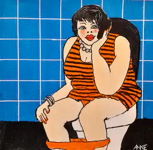 Anke Peddemors - WC 2370 verkauft für € 50!