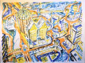 Fons Fortman - Den Haag verkocht voor € 150!