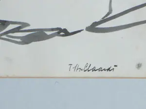 Frans Hollaardt - Havengezicht & Stadsgezicht - Inkttekeningen kopen? Bied vanaf 60!