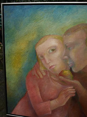 An Beerman - Olieverf op linnen , Verleiding – ingelijst , 93 x 98 cm - 2005 kopen? Bied vanaf 50!