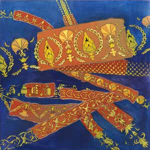 Valentin Bakardjiev - Olieverf op doek, Wild Carpet II (Groot) verkocht voor € 80!