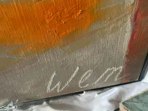 Wem van Loon - Abstract schilderij kaufen? Bieten Sie von 400!