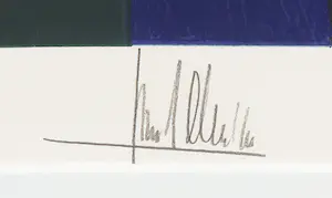 Ton Schulten - Zeefdruk, Bij de brug - Ingelijst kopen? Bied vanaf 300!