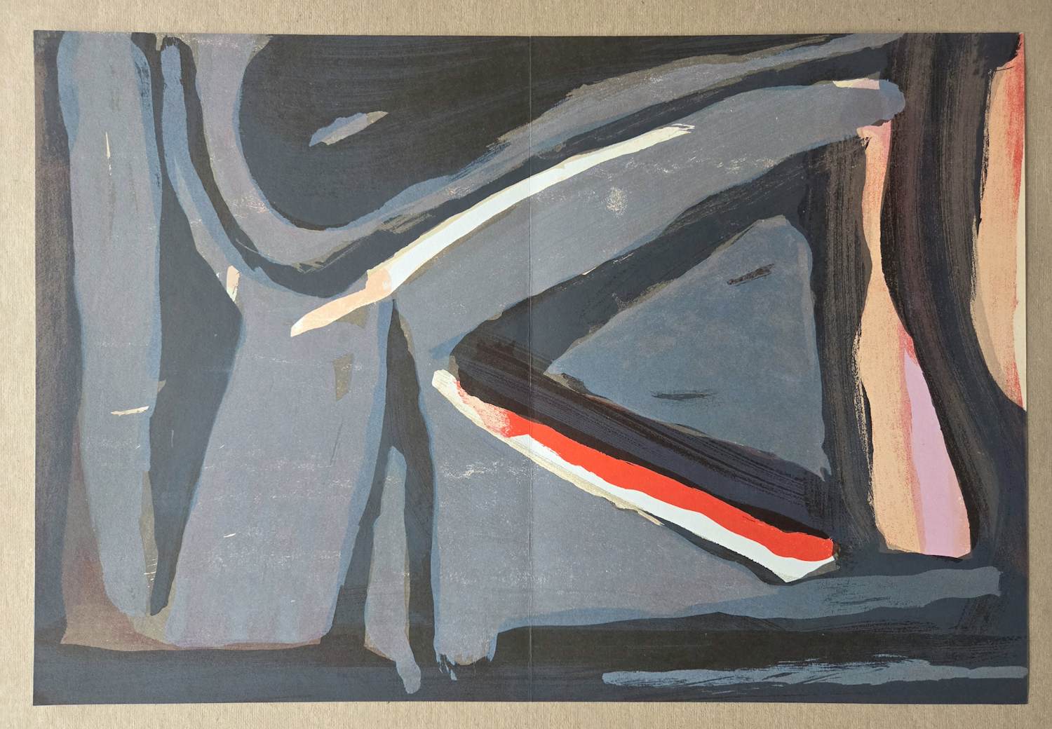 Bram van Velde - Litho uit Derriere Le Miroir. kopen? Bied vanaf 89!