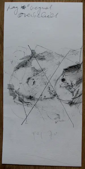 Dirkje Kuik - Tekening: De nachtcactus bloeit - 1982 kopen? Bied vanaf 99!