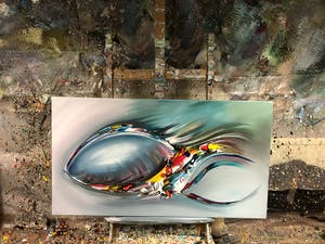 Gena - Abstract Blue Light kopen? Bied vanaf 1!