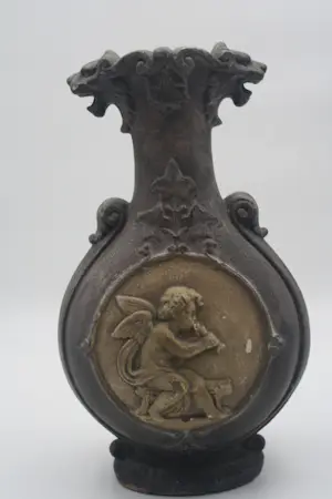 Niet of onleesbaar gesigneerd - Prachtige Zeer Oude Aarderwerken Baluster Vaas (18e eeuw( kaufen? Bieten Sie von 1!