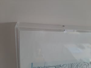 Christo - Over the river - Grote Litho in plexibox - handgesigneerd kopen? Bied vanaf 650!