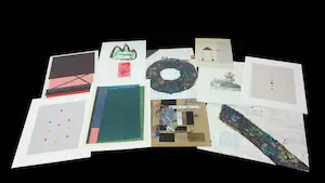 Peter Jordaan - en andere! - Lot van 10 werken op papier kaufen? Bieten Sie von 1!