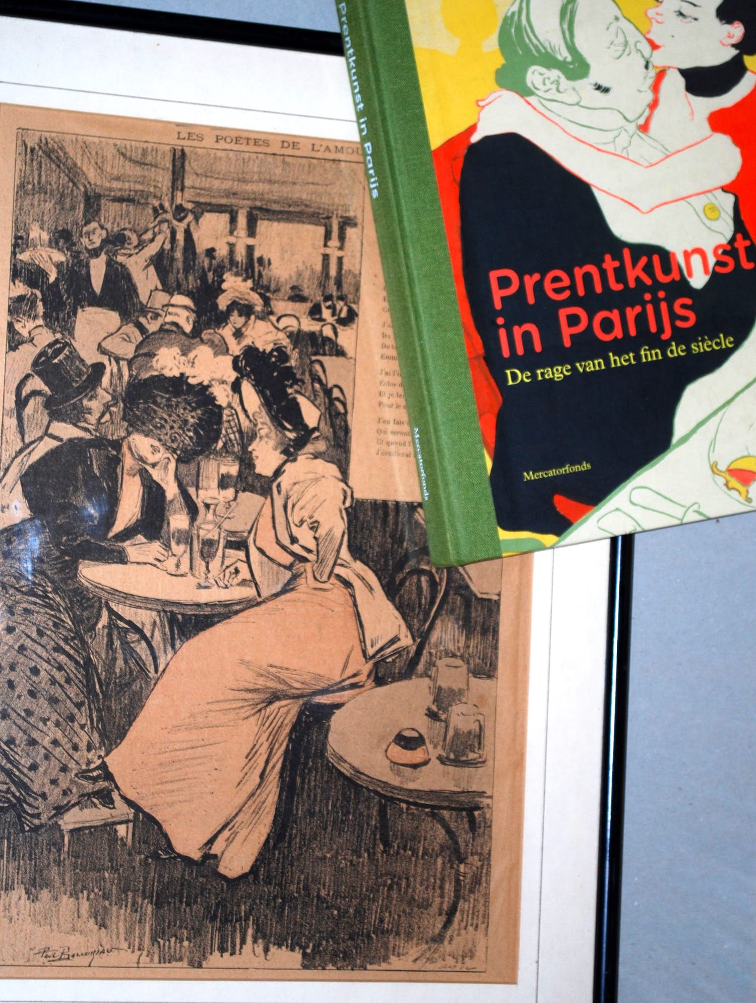 Paul Balluriau - litho uit 1895 en een gratis boek over Parijse prentkunst kopen? Bied vanaf 50!