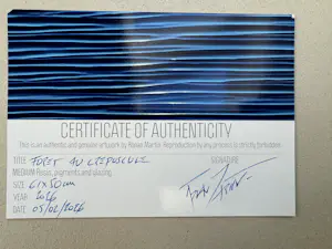 Ronan Martin - Forêt au crépuscule kopen? Bied vanaf 2500!