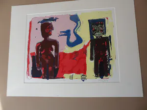John Lie a Fo - Zeefdruk, titel. "Serpent beu". kopen? Bied vanaf 40!