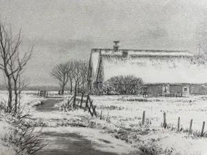 Harmen Kooistra - Winter Landschap - Zuid Holland kopen? Bied vanaf 75!