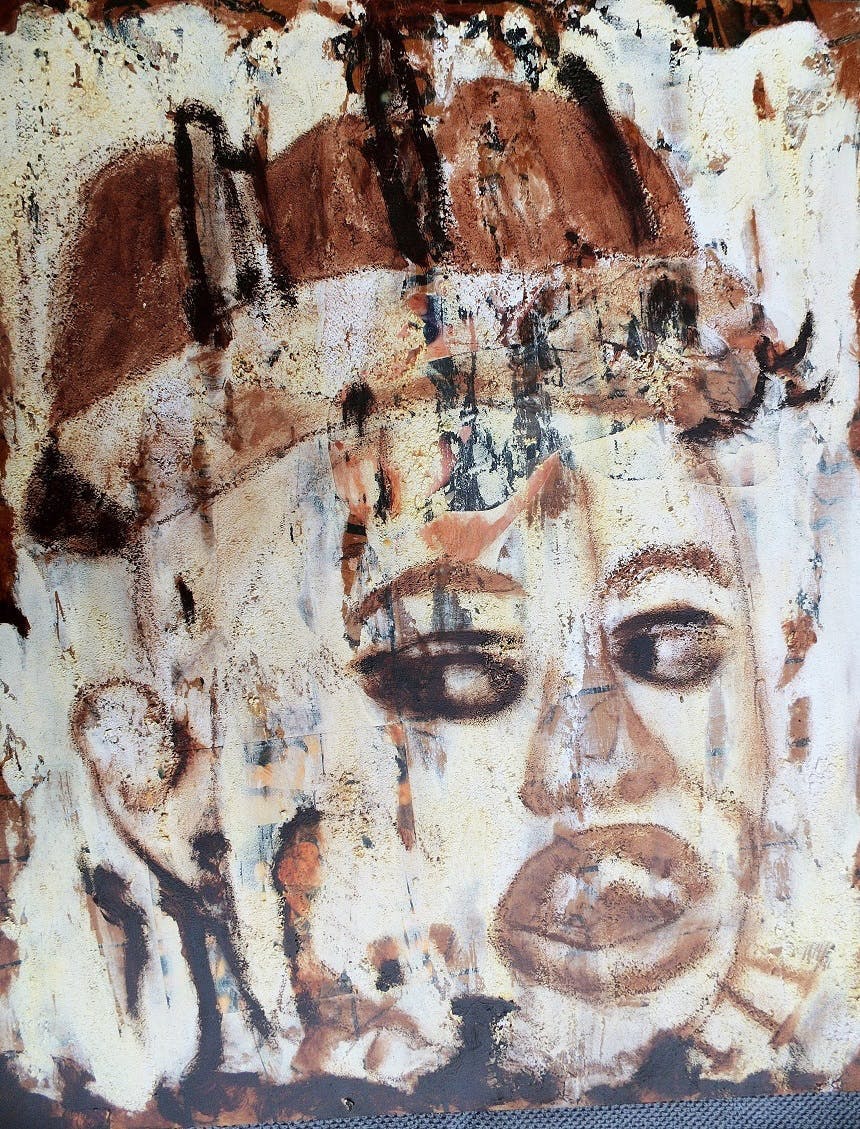 Niet of onleesbaar gesigneerd - eerste prent: titel faces tweede prent: brown skin. Gesigneerd "FRANC" kopen? Bied vanaf 1!