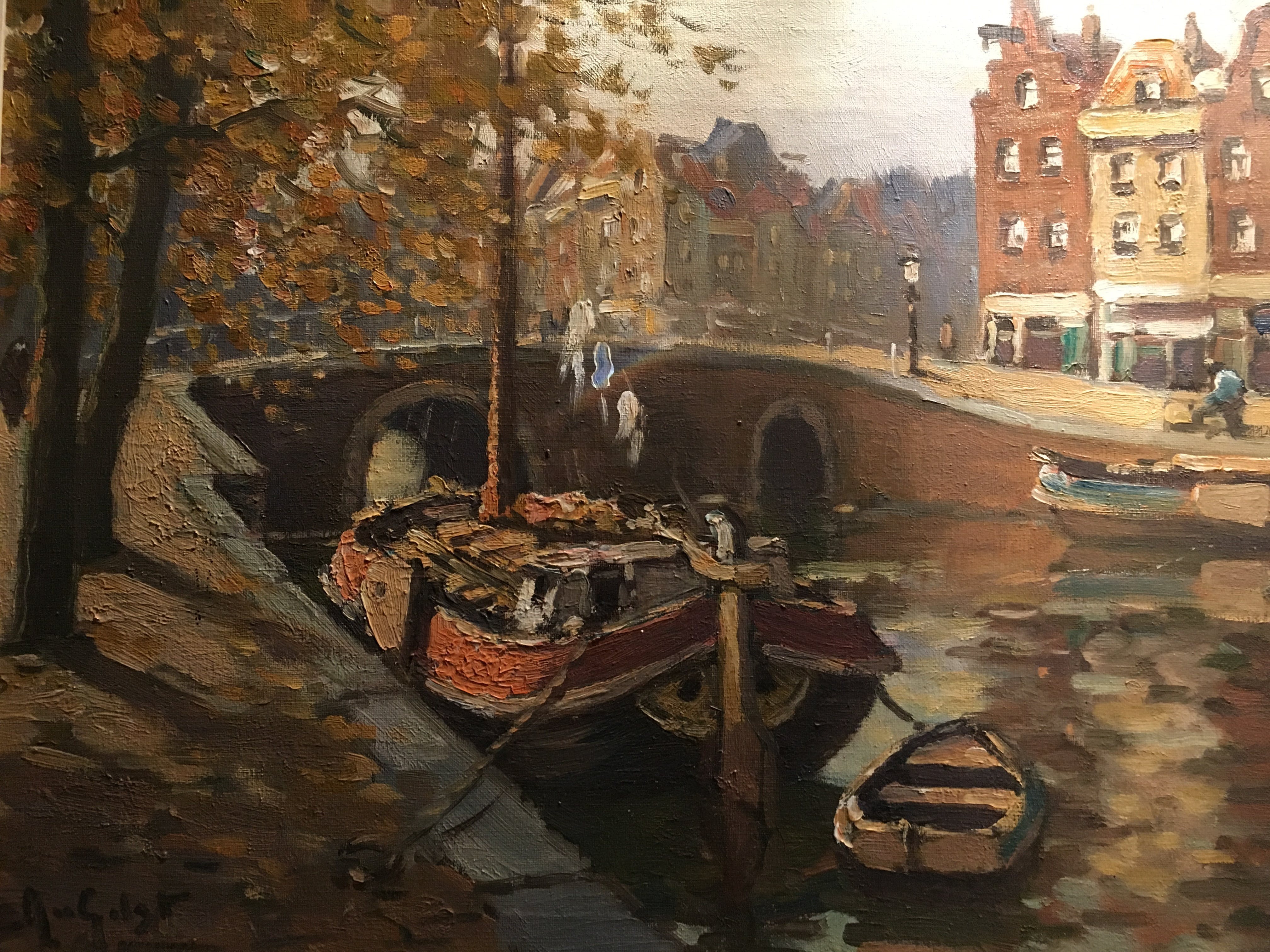 Arnout van Gilst - Stadsgezicht Amsterdam  kopen? Bied vanaf 325!