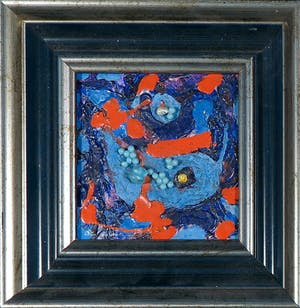 Bitia Rosendor - Lot van vier werken, gemengde techniek- Ingelijst kopen? Bied vanaf 20!