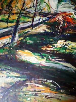 Antoine van der Pas - Herfst landschap kopen? Bied vanaf 20!