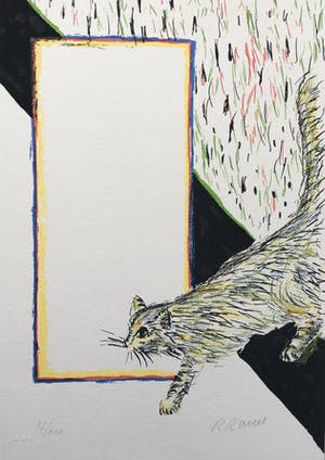 Roger Raveel - zeefdruk ‘Felix Vulgaris’ - 2010 - oplage 100 kopen? Bied vanaf 575!