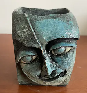 Jaroslav Safr - Drie Kunstkeramische sculpturale koppen of gezichten kopen? Bied vanaf 75!