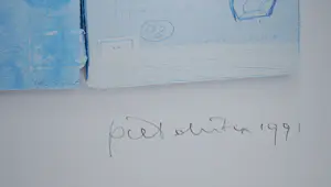 Piet Dirkx - " Ad Hoc "- Koppermaandag 1991- oplage 98 kopen? Bied vanaf 75!