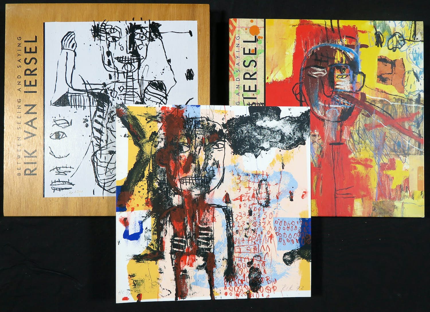 Rik van Iersel - Boek met litho, Between seeing and saying kopen? Bied vanaf 1!
