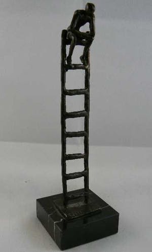 Corry Ammerlaan - Sculptuur “ De denkende mens “ kopen? Bied vanaf 55!
