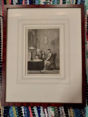 Karel Frederik Bombled - Huiselijk Tafereel kopen? Bied vanaf 35!