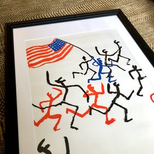 Alexander Calder - Stars & Stripes kopen? Bied vanaf 120!